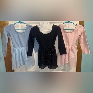 Girls gymnastics/dance/ballet outfit bundle